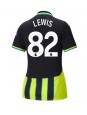 Manchester City Rico Lewis #82 Zenski Gostujuci Dres 2024-25 Kratak Rukavima